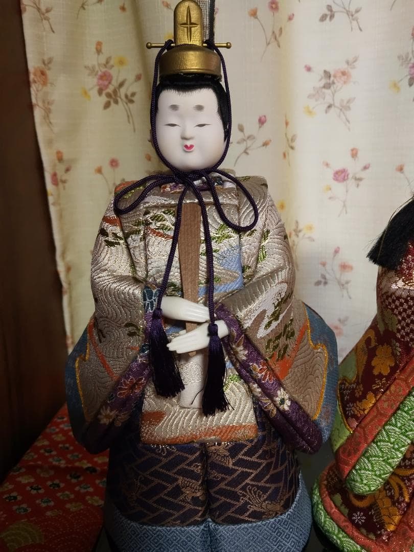 手作り木目込み人形立ち雛