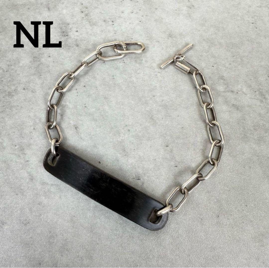 NL ニール LEON レオン バッファローホーンシルバーブレスレット