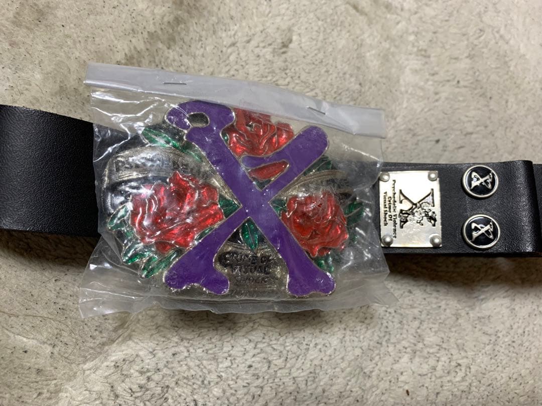 X JAPAN ローズバックル オリジナルベルトhide YOSHIKI