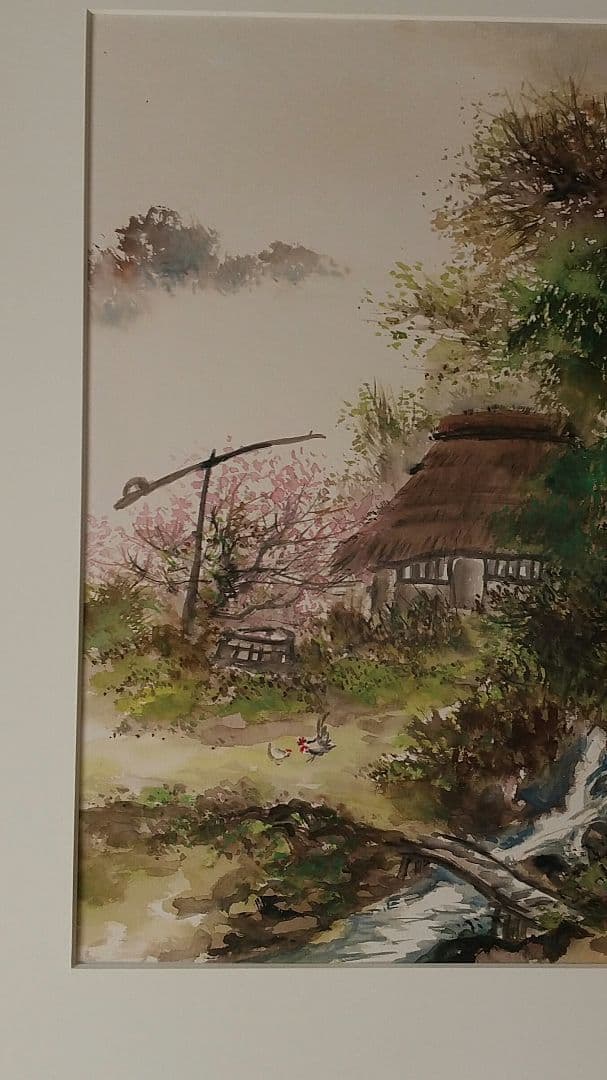 日本画水彩画⑨