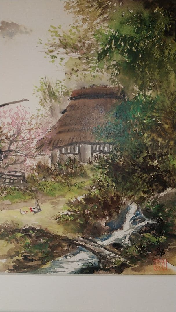 日本画水彩画⑨