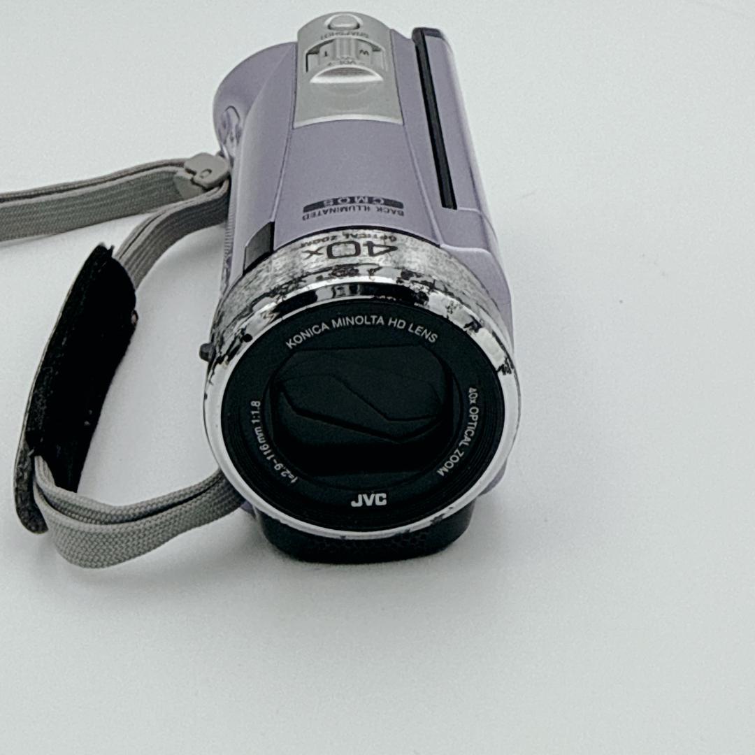 【良品】JVC Everio GZ-HM33-V フルHDデジタルビデオカメラ