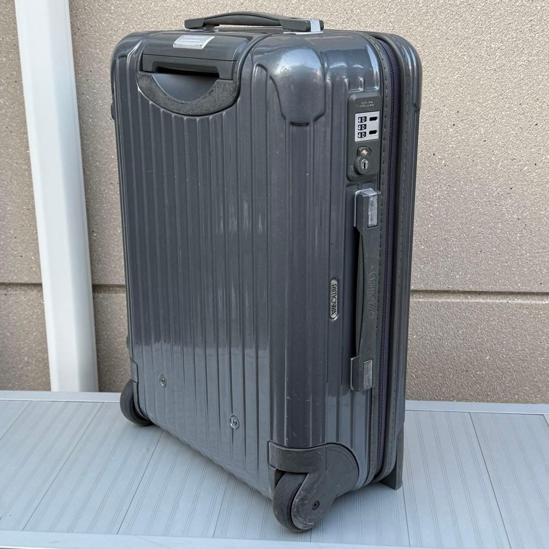 リモワ　RIMOWA サルサデラックス　2輪　32L 機内持込　グレー
