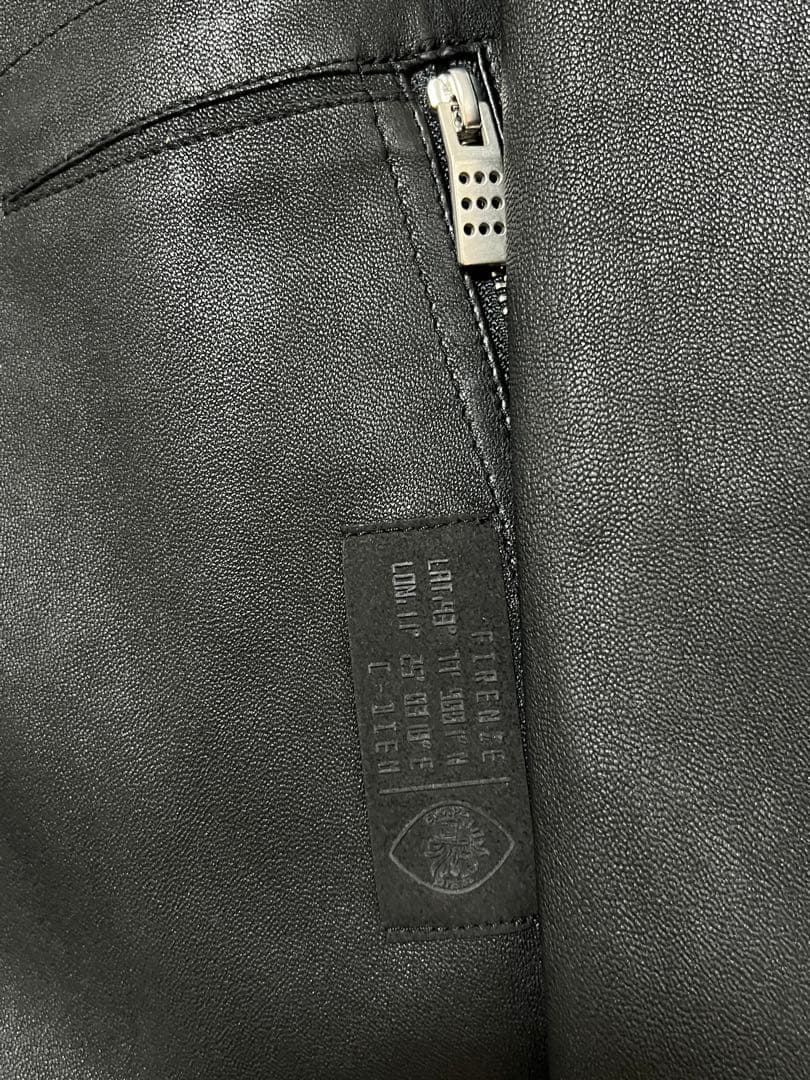 C DIEM ストレッチシープレザーコンビジャケット