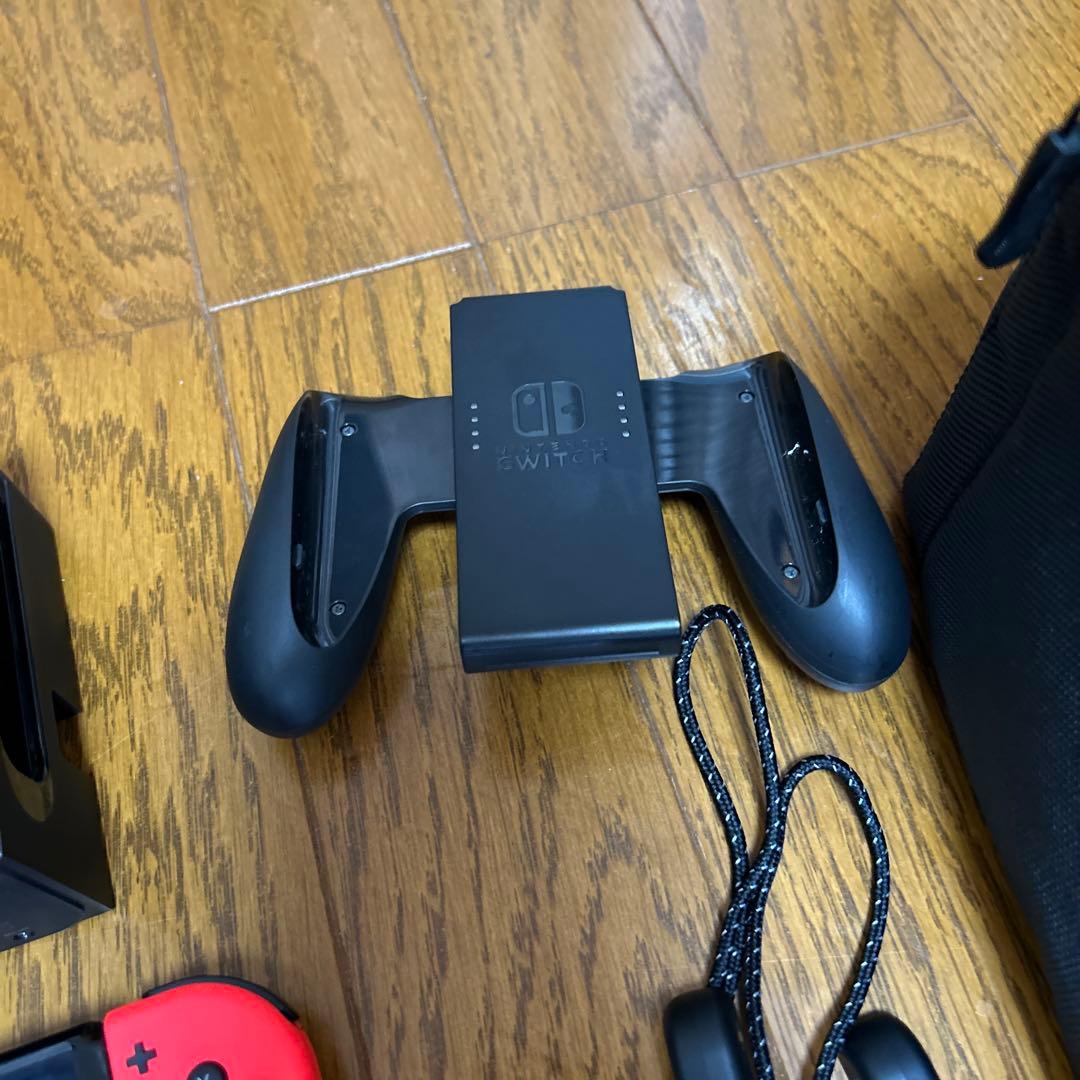 Nintendo Switch ネオンオレンジ/ブルー 本体 収納ポーチ付き