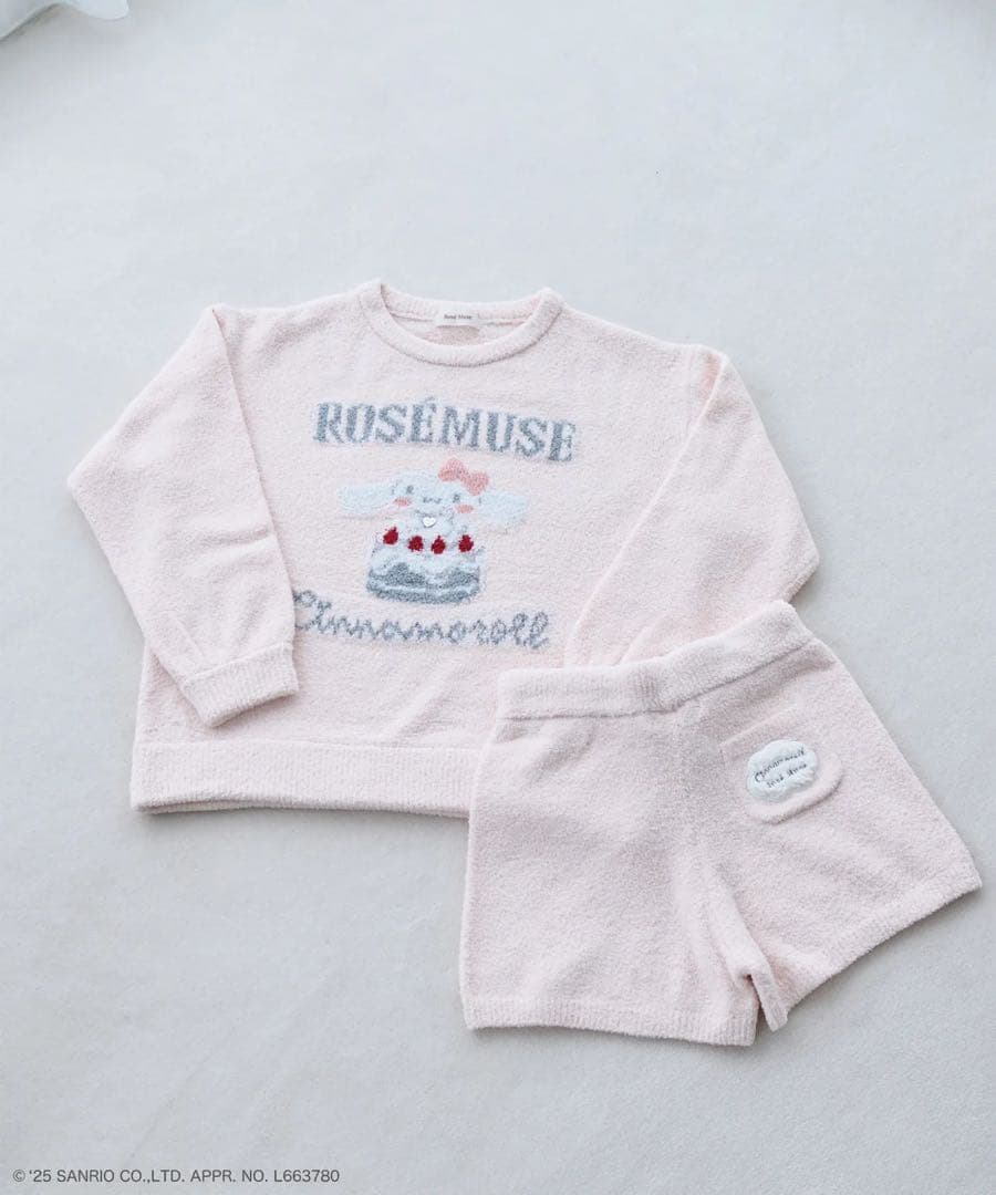 ルームウェア・パジャマ Cinnamoroll collab marshmallow knit set