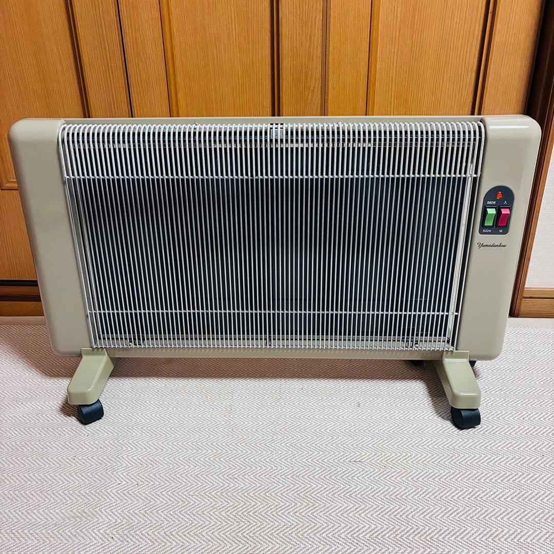 夢暖望 880 日本製 遠赤外線 パネルヒーター アールシーエス　キャスター付