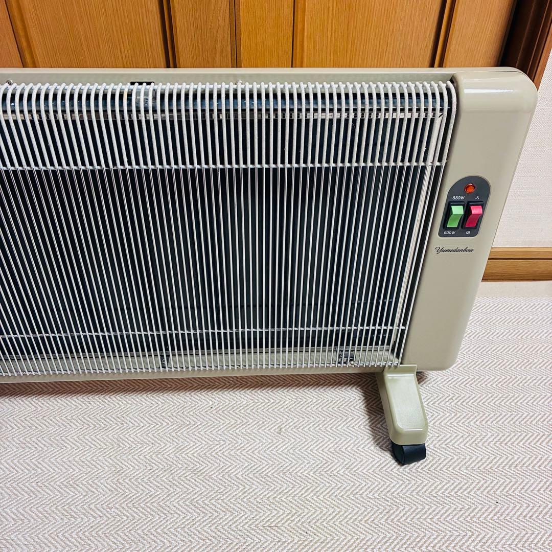 夢暖望 880 日本製 遠赤外線 パネルヒーター アールシーエス　キャスター付