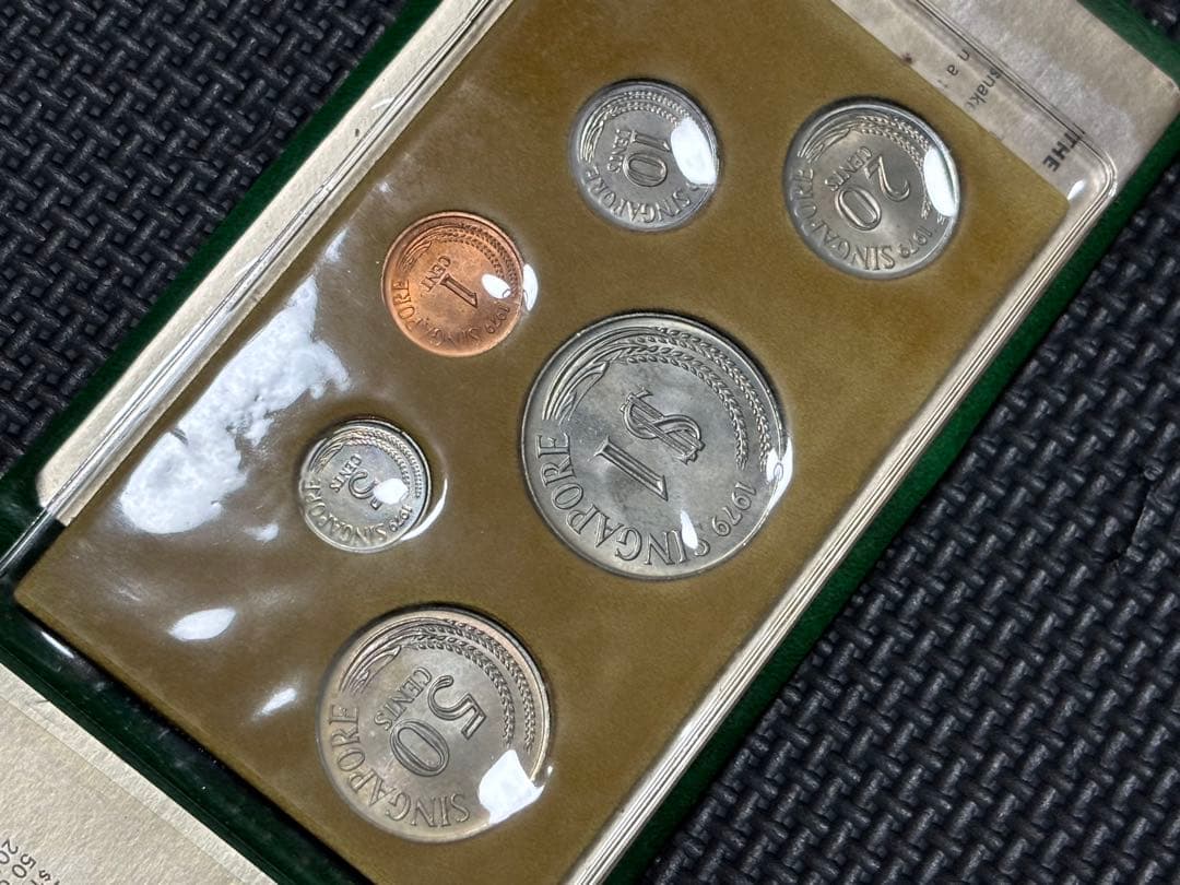 シンガポール公式ユニオンセット スタイリッシュライオン 6 1979年