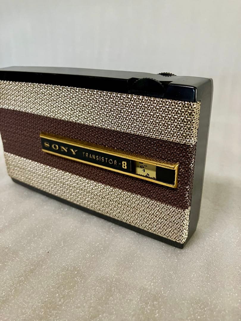 動作品　トランジスタラジオ SONY TR-810 昭和レトロ 当時