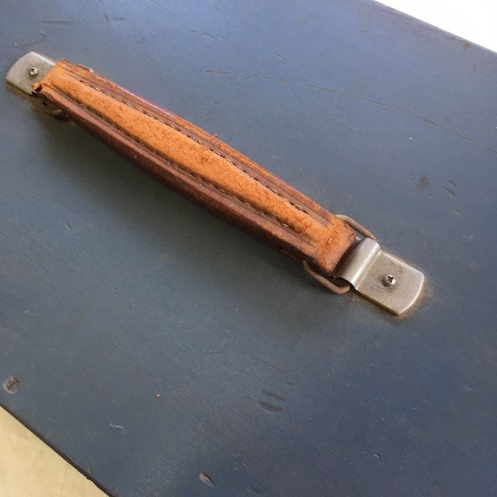 警察 鑑識課 木箱 警察グッズ 昭和