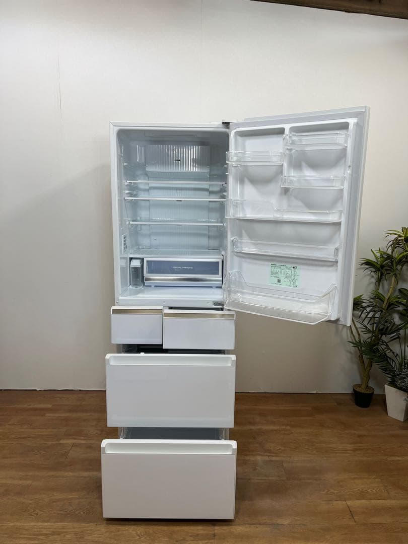 パナソニック冷凍冷蔵庫　406l 2018年 NR-E414GV-W