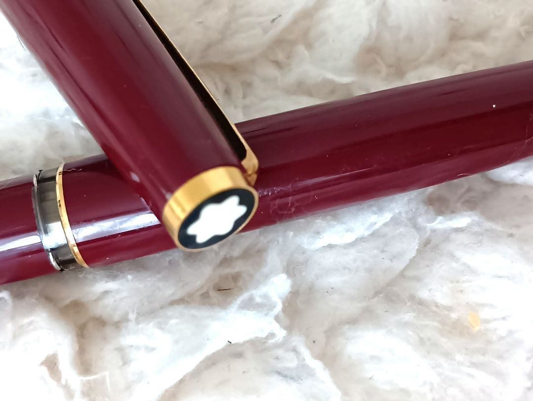 ★モンブラン★ワインレッド 万年筆 品番不明