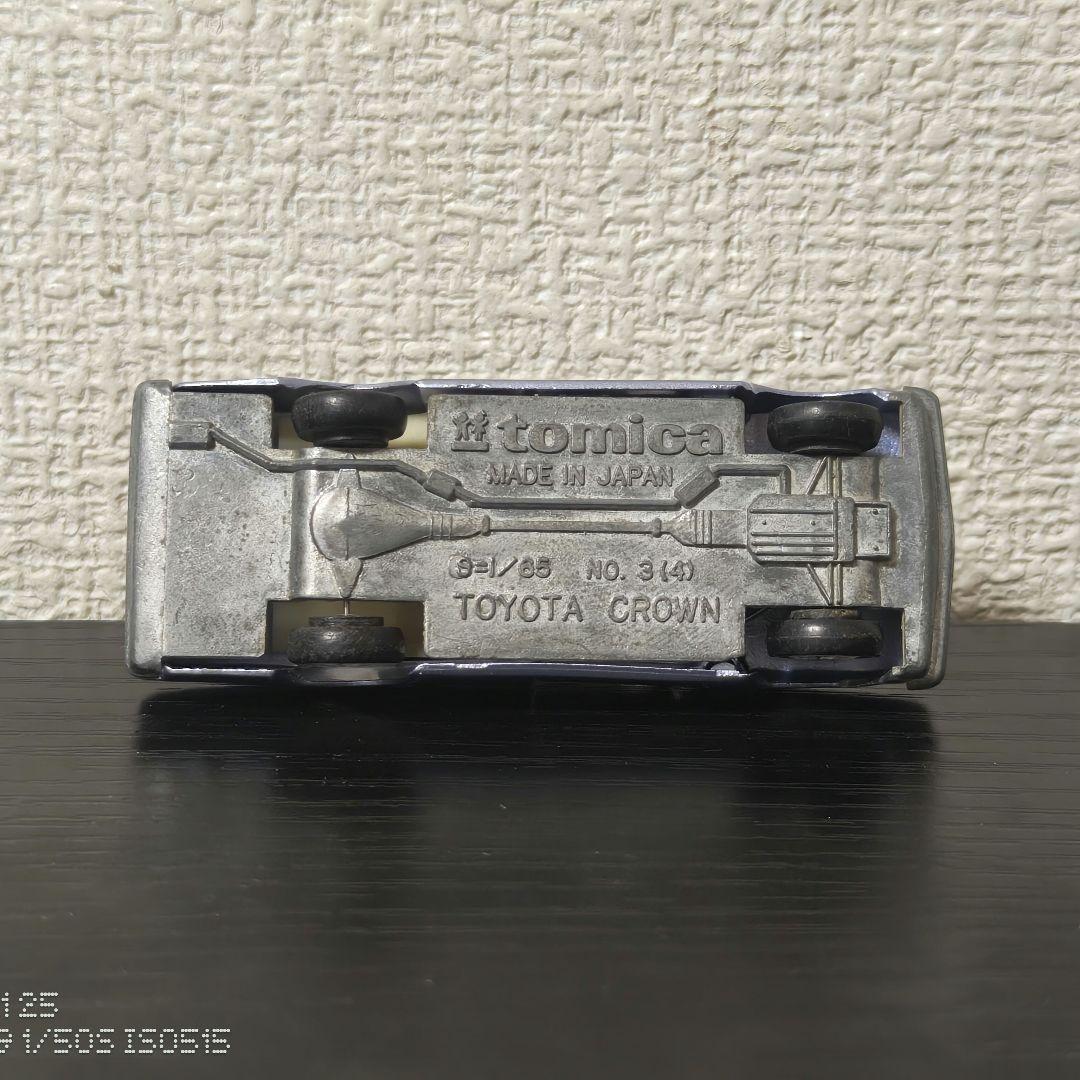 TOMICA　トミカ　クラウンDX　メタルブルー　1Aホイール