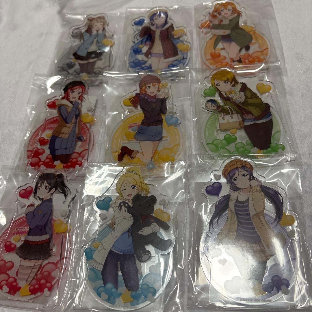 ラブライブ μ's アクリルスタンド ホワイトデー