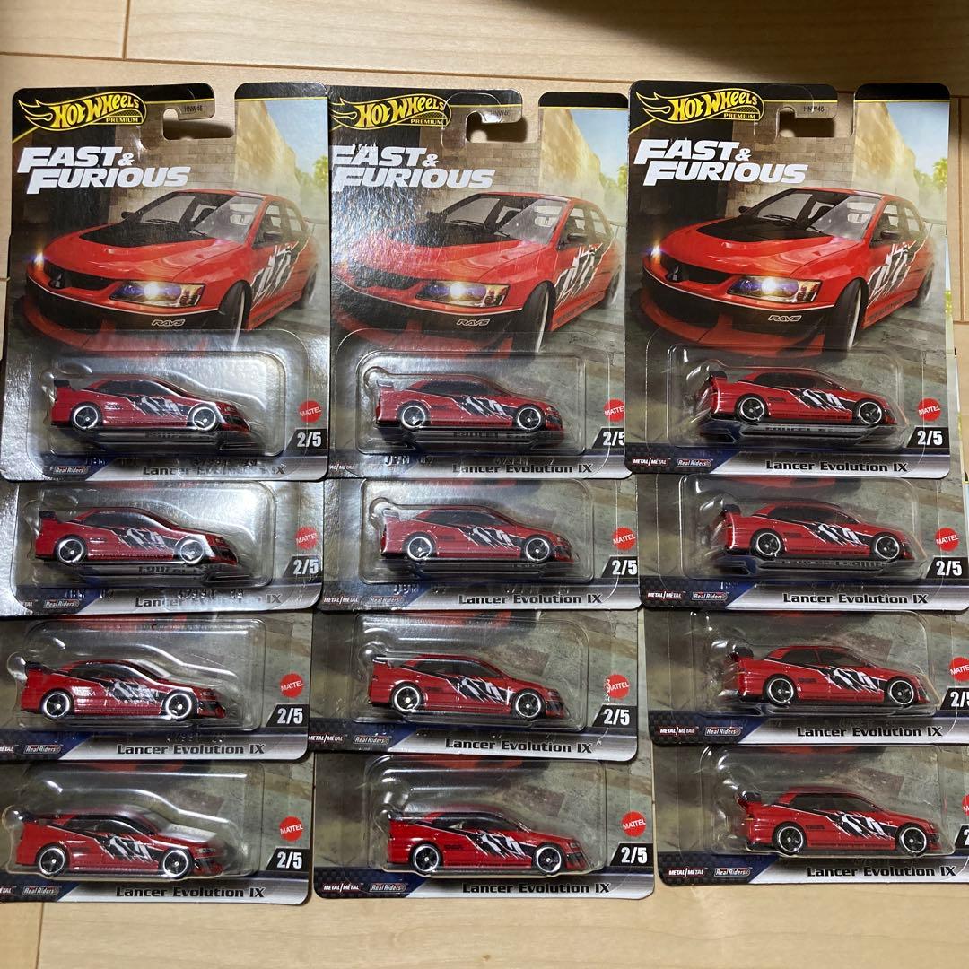 ホットウィール ワイルドスピード ランサー エボリューション 12台