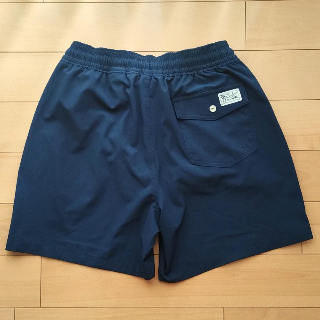 【新品】ラルフローレン Sサイズ メンズ水着 スイムトランクス ネイビー 男性