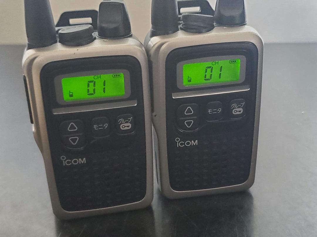 ICOM トランシーバー IC-4300 シルバー 2台 無線機 6