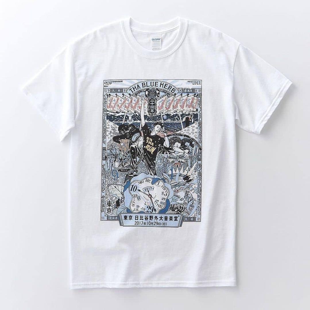 THA BLUEHERB ブルーハーブ Tシャツ Lサイズ 野音 BOSS