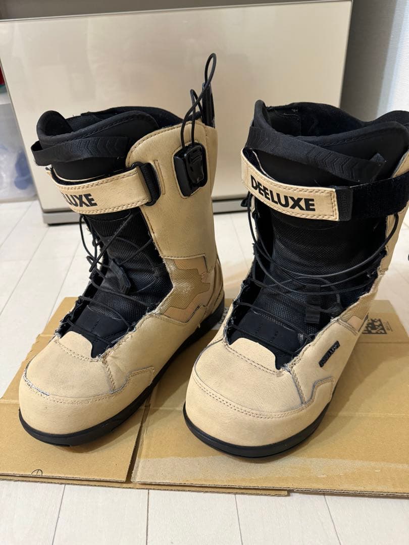 DEELUXE ID スノーボードブーツ ベージュ　26.5