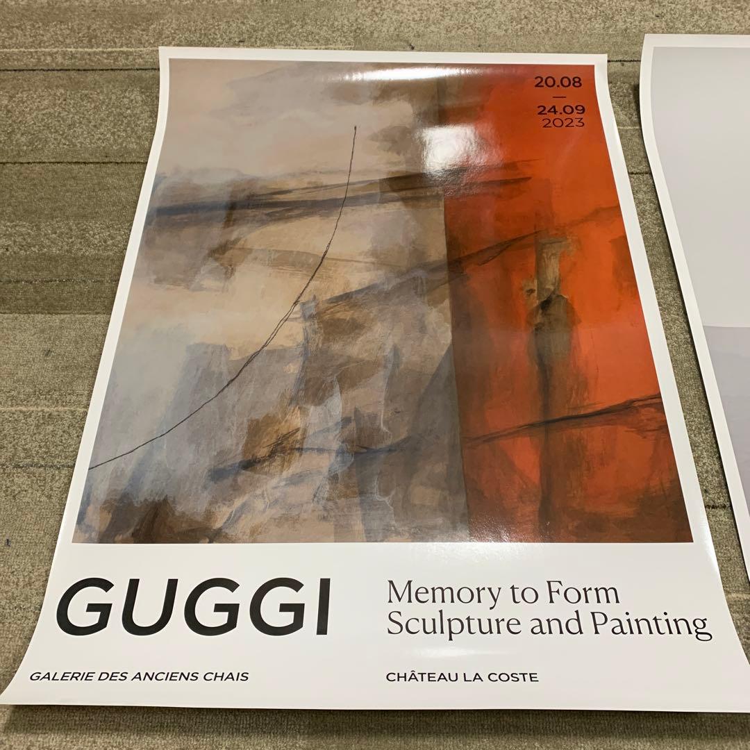 グッギ展（グギ展）海外ポスター②70×50 Guggi VirginPrunes