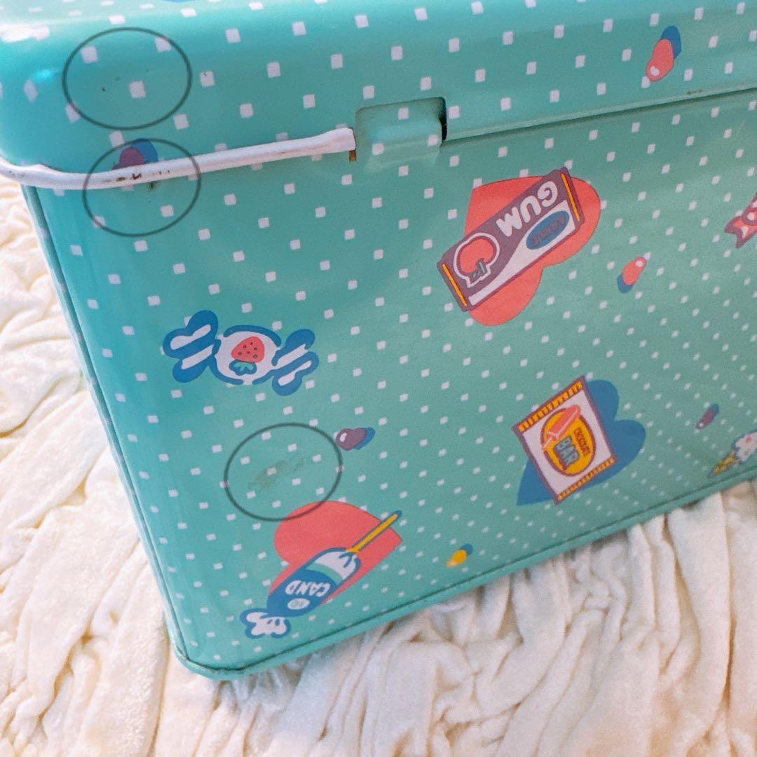 フレッシュパンチ風 缶ケース 昭和 レトロ 日本製 1990年 サンマール レア