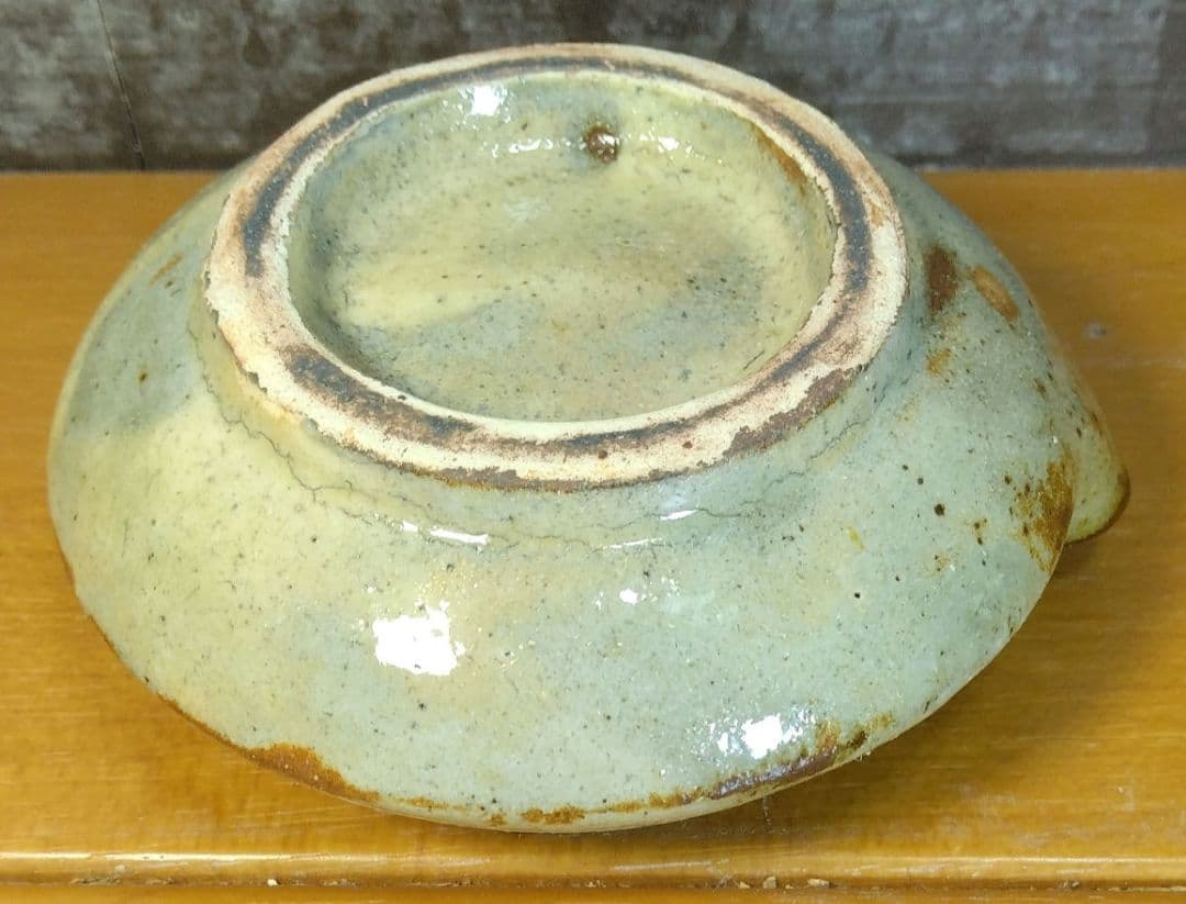 人間国宝 金城次郎 壷屋焼水滴 栞 共箱 美品 壺屋焼 魚紋水滴 やちむん