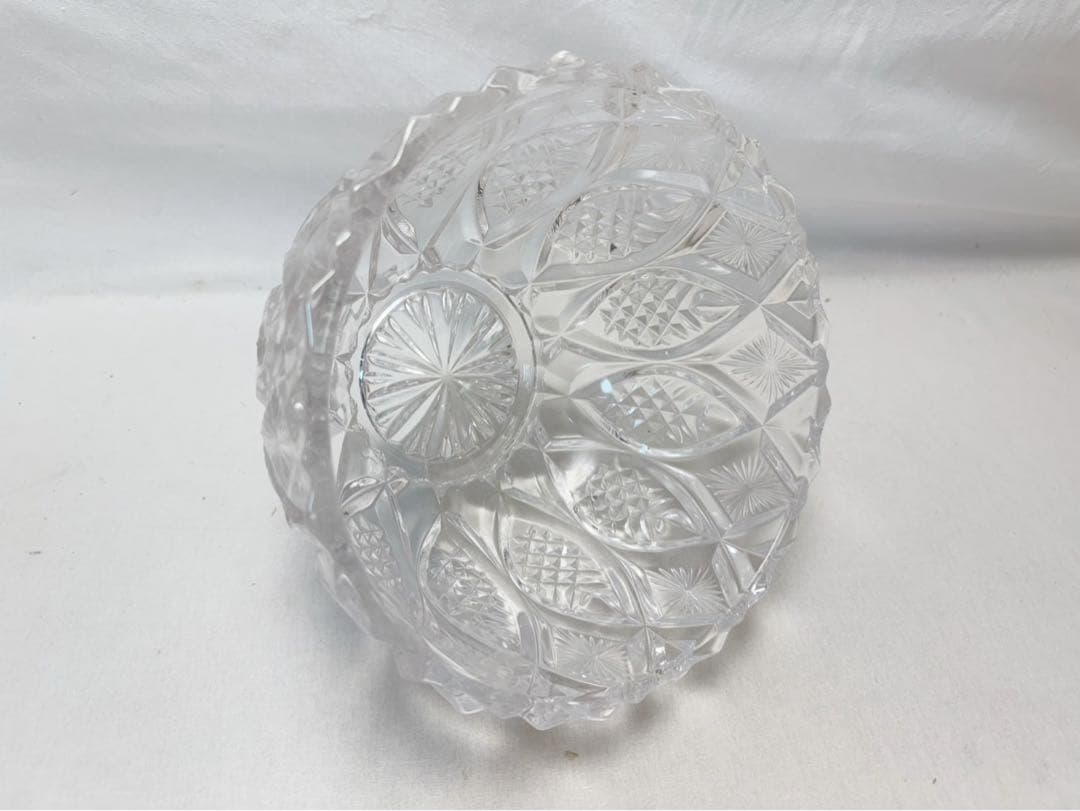 未使用 茶道具 松峯 作 クリスタル 水指 黒塗蓋付 元箱