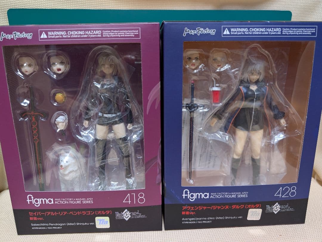 Figma アルトリア　ジャンヌ　キュイラッシェ・ノワール　新宿　オルタ　セット