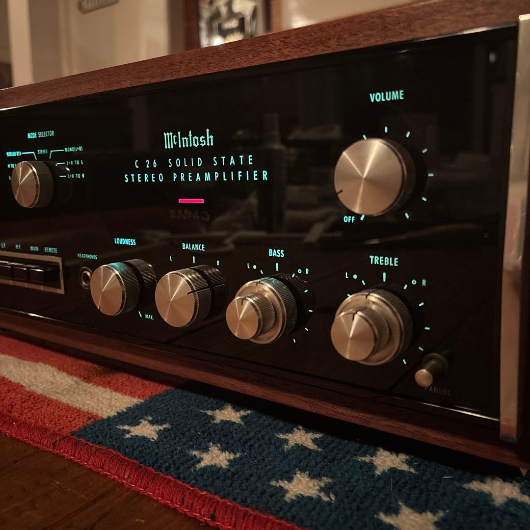 TRIPLEマッキントッシュC26名機美品 プリアンプ