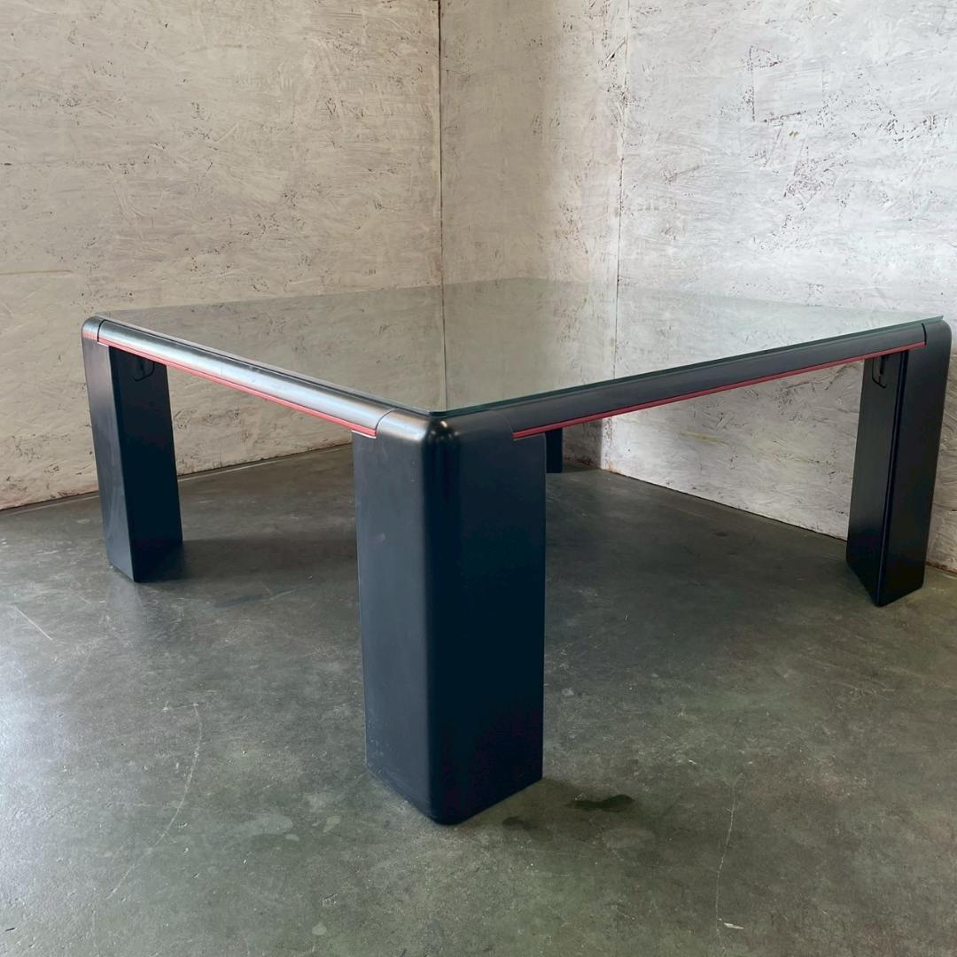 マルニ木工 テーブル オーダーガラス付 W840×D840×H380 Y1821