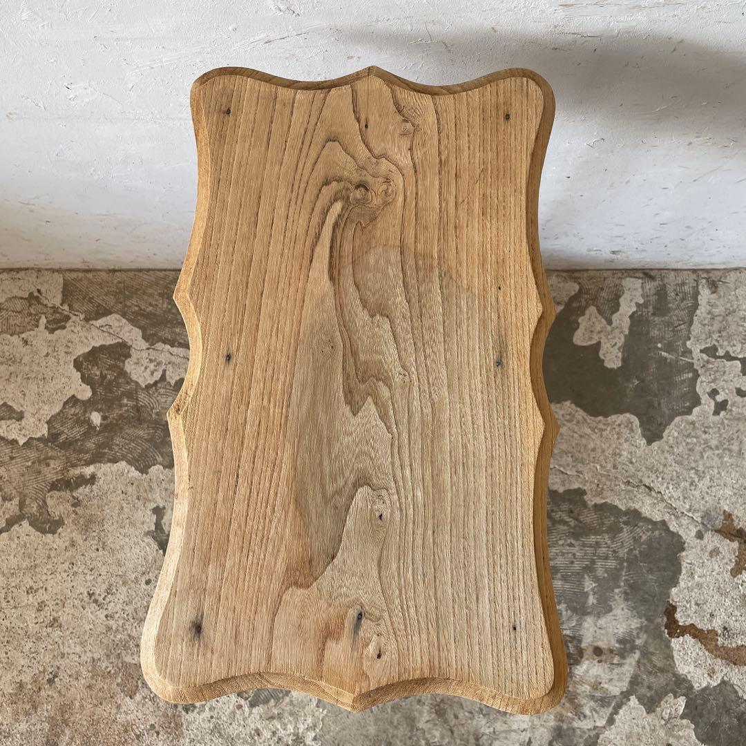 M'sビンテージ　サイドテーブル　フラワースタンド　花台　剥離