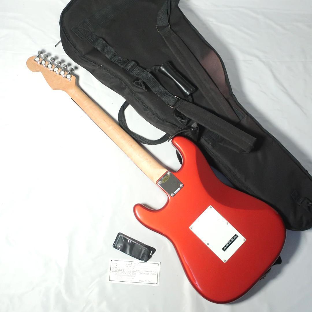 美品 BUSKERS エレキギター ギグバッグ＆ストラップ＆フレットガード付