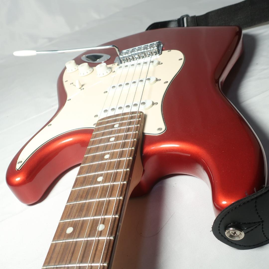 美品 BUSKERS エレキギター ギグバッグ＆ストラップ＆フレットガード付