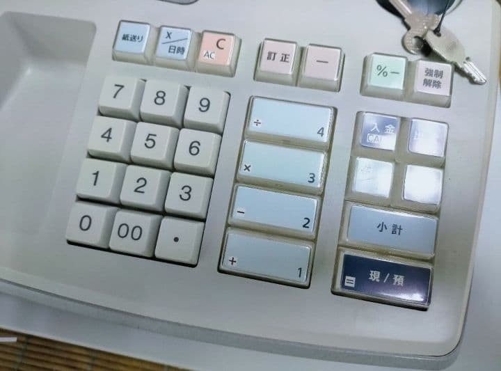 カシオレジスター　106ER　簡単便利特殊　送料込　925777