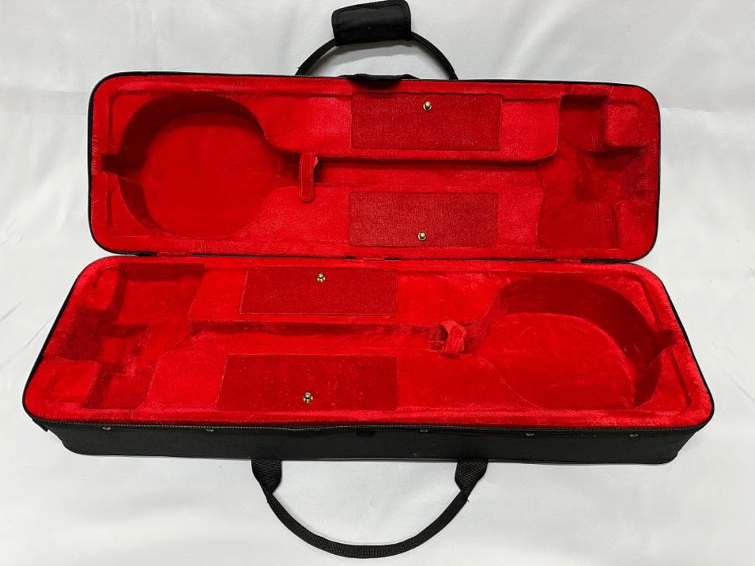 沖縄三線２挺入れ対面型仕様セミハードケース　新品未使用　送料無料