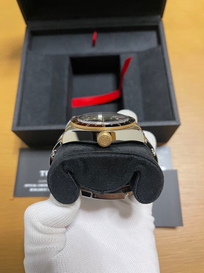 TUDOR ブラックベイGMT S&G