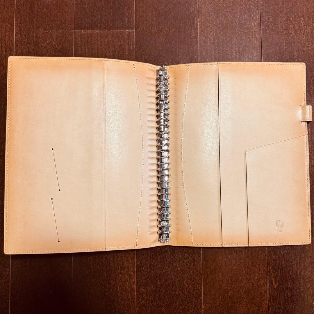 BlancCouture ルーズリーフバインダー ヌメ革 B5 26穴 本革