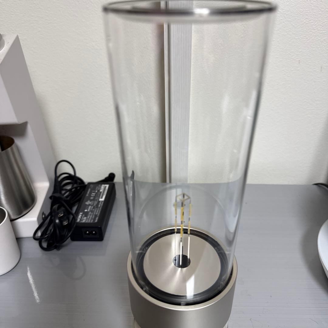 SONY グラスサウンドスピーカー　bluetooth対応　LEDライト付き