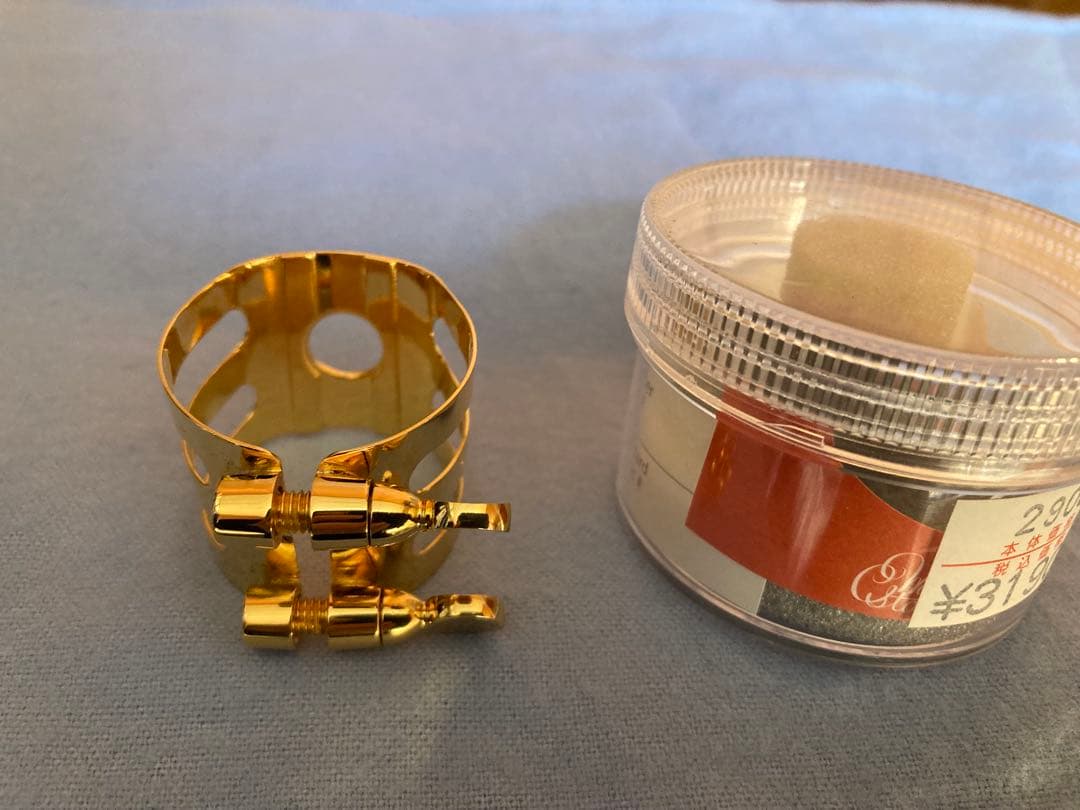 リガチャー　ウッドストーン　GP &ヤマハカスタムマウスピース　2点セット