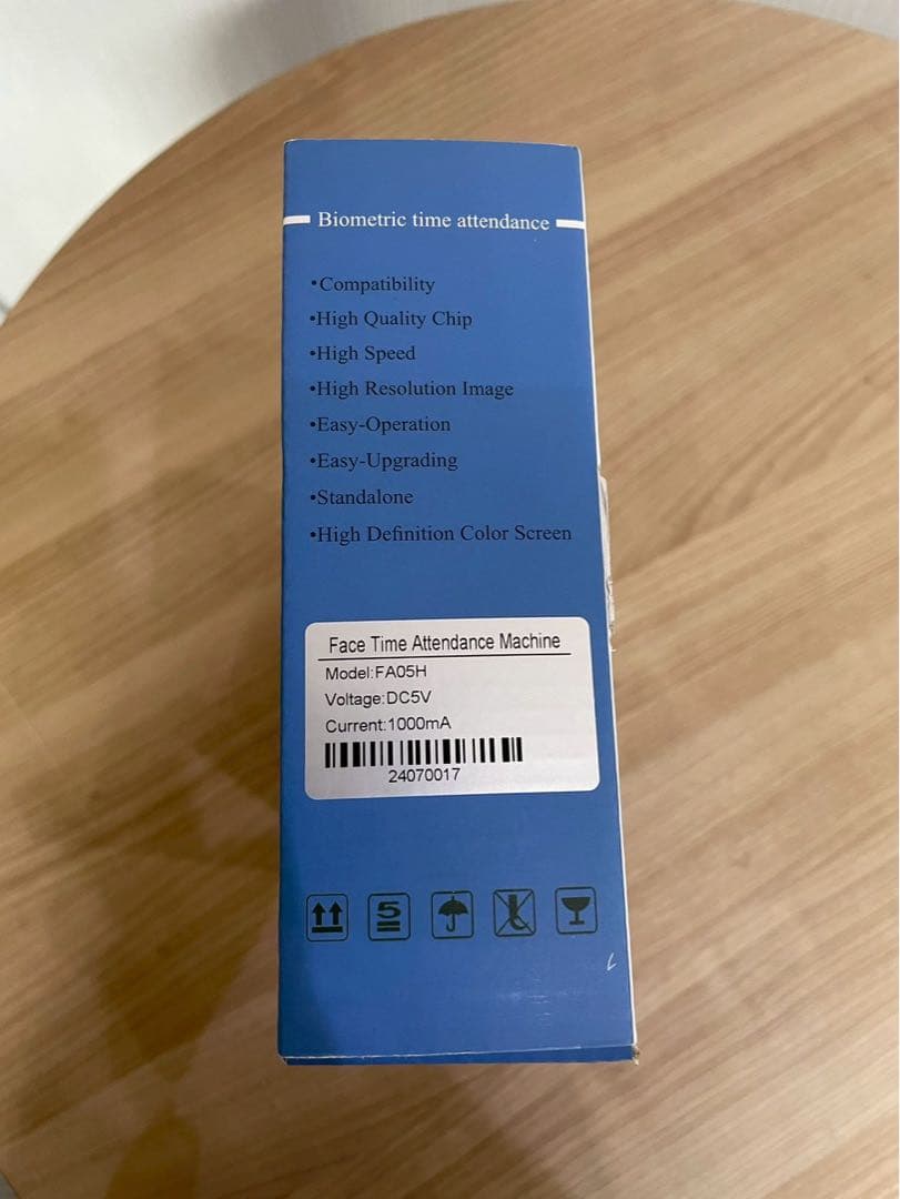 【未使用】HALIPU フェイスタイム出勤管理機　タイムレコーダー