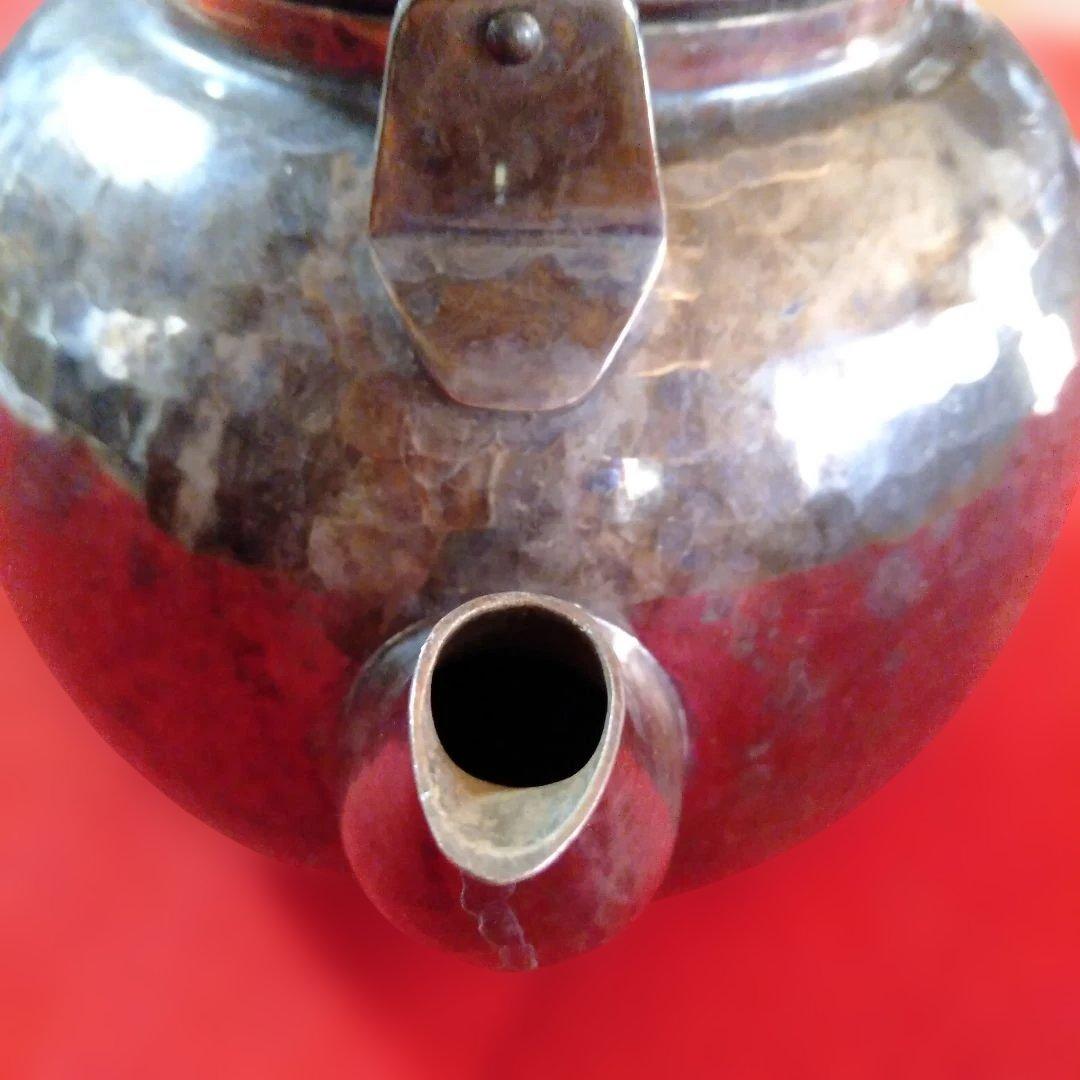 銀瓶　湯沸かし