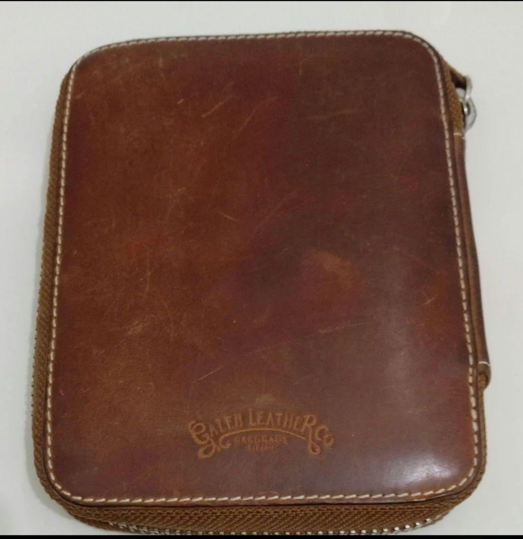 ほつれあり　ガレンレザー　10本差し　GALEN LEATHER