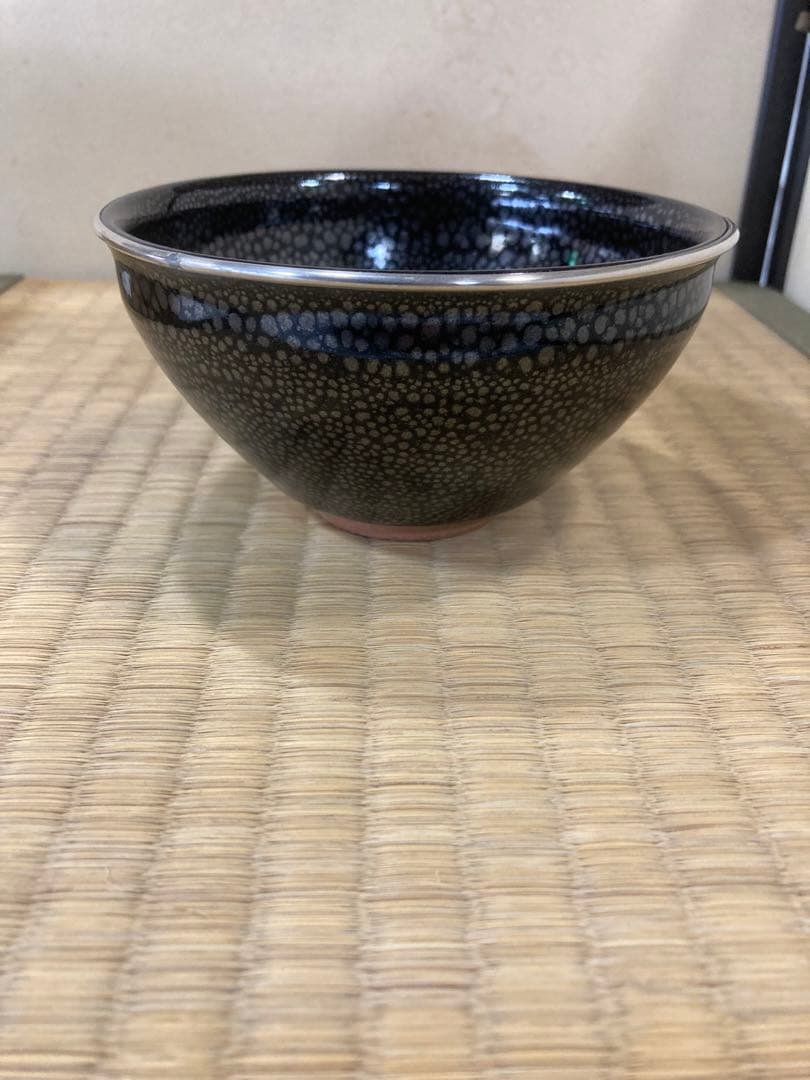 鯉江剛　作　油滴天目茶碗