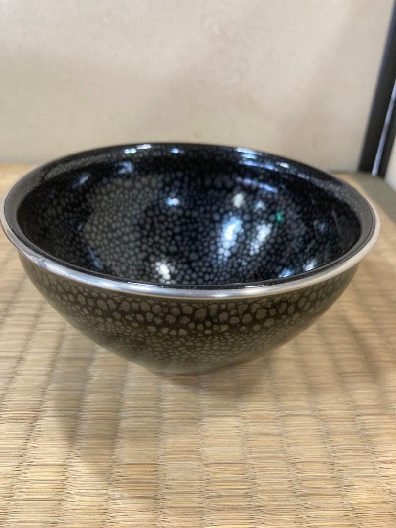 鯉江剛　作　油滴天目茶碗