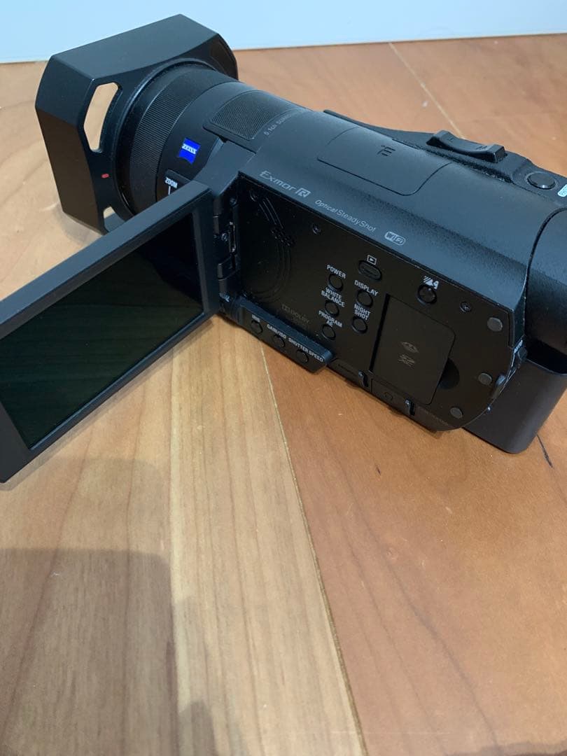 ソニー 4K ビデオカメラ FDR-AX100