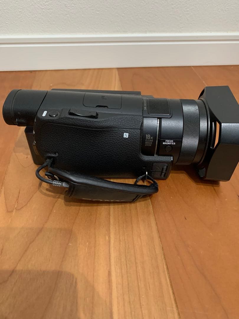 ソニー 4K ビデオカメラ FDR-AX100