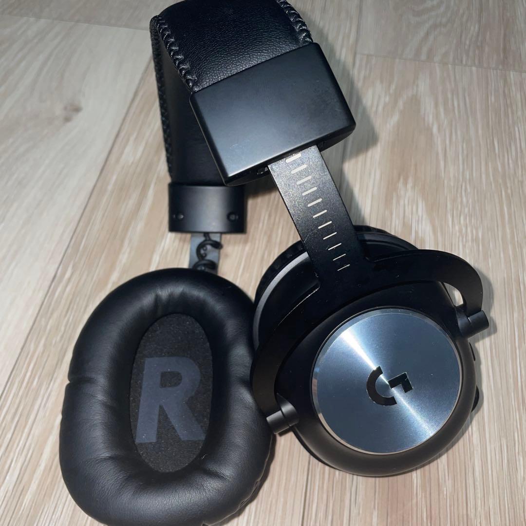 【美品】Logicool G PRO X ワイヤレス ゲーミングヘッドセット