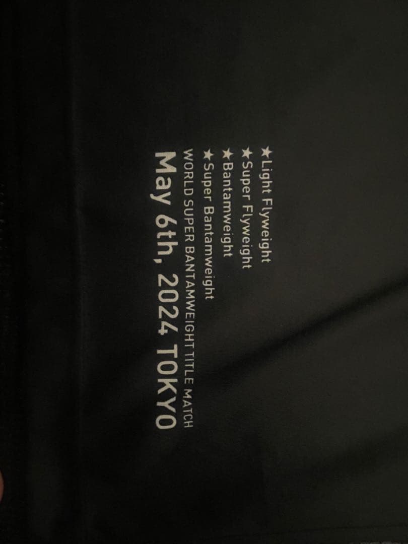 Mizuno 井上尚弥　ネリ戦限定Tシャツ M