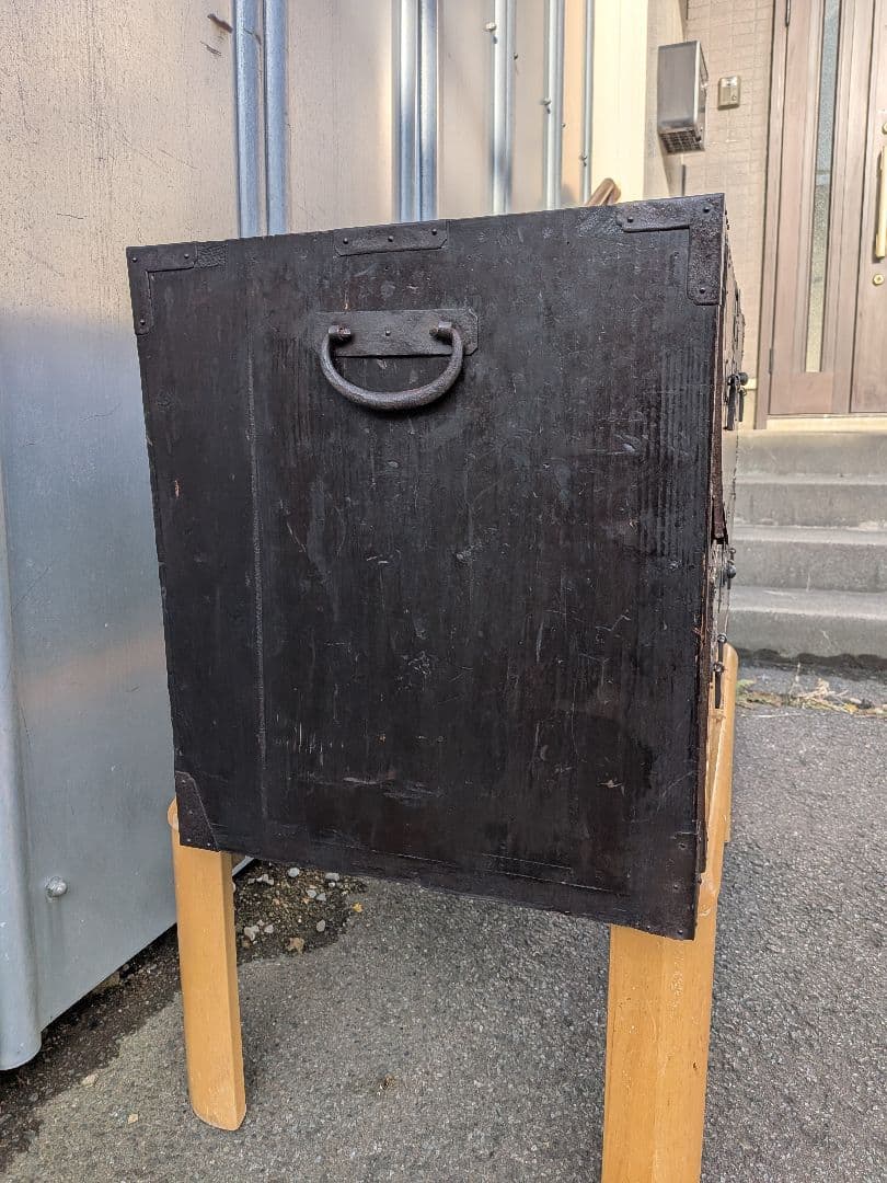 前欅庄内箪笥　時代箪笥船箪笥和箪笥和家具アンティーク骨董　今週末取り下げ予定